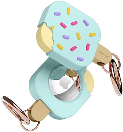 elago Coque Glace en Silicone Compatible avec Apple AirTag Tracker - Étui Protection Complète, Résistant aux Rayures, Case Protection Contre Les Chutes (Menthe)
 Avis, Fiche Technique et Prix au Maroc