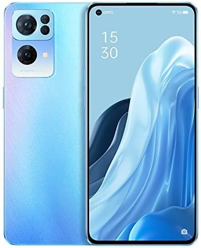 Oppo Reno 7 Pro 5G Dual 256 Go 12 Go de RAM débloqué en usine (GSM uniquement | Pas de CDMA - non compatible avec Verizon/Sprint) Version mondiale - Startrails Blue
 Fiche Technique et Prix au Maroc