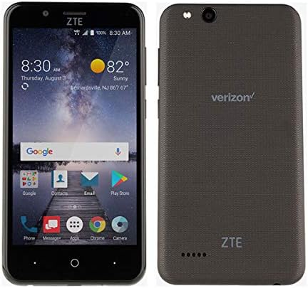 ZTE VZW-Z839PP Blade Vantage 5 16 Go 1,1 GHz 2 Go Smartphone LTE Verizon prépayé, noir, opérateur verrouillé sur Verizon prépayé
 Fiche Technique et Prix au Maroc