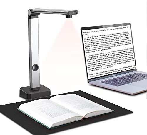 JOYUSING Scanner de livres et de documents HD 14 MP, format de capture A3, OCR multilingue intelligent, PDF, pour le bureau et l'éducation, uniquement compatible avec le système Windows
 Fiche Technique et Prix au Maroc