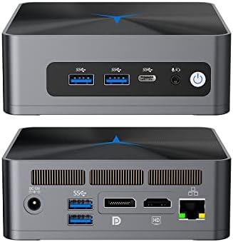 YLIMPC M3 i7 Mini PC, processeur Intel i7 10810U 10e génération 6 cœurs jusqu'à 4,9 GHz, 16 Go de RAM 500 Go SSD Windows 11 Pro Petit ordinateur de bureau avec LAN 2,5 Gbit/s/Bluetooth 5.0/WiFi/HDMI/DP/4K UHD Graphics
 Fiche Technique et Prix au Maroc