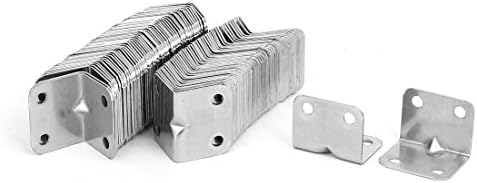 Aexit Fixation d'angle de support à angle droit en acier inoxydable de 25 mm x 25 mm x 32 mm, 100 pièces (7b1653407bb956afc87aaba0a34f47df)
 Fiche Technique et Prix au Maroc