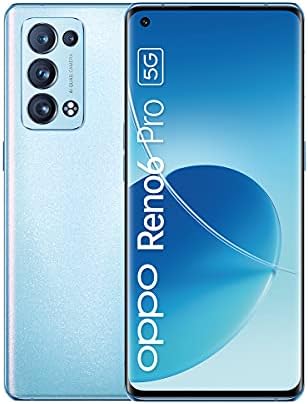 OPPO Reno 6 PRO 5G CPH2247 Double SIM 12 Go de RAM 256 Go de stockage Snapdragon 870 EU/UK Modèle mondial débloqué en usine - Bleu Artique
 Fiche Technique et Prix au Maroc