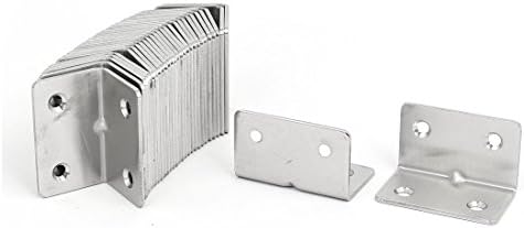 Aexit Support de supports à angle droit en acier inoxydable de 31 mm x 31 mm x 50 mm, ton argent, 30 pièces (746bd641ff3996732b9ae72ce49a7887)
 Fiche Technique et Prix au Maroc