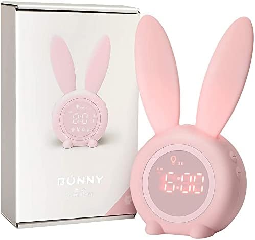 YONGYAO Reveil Lapin Réveil Lumineux pour bébé Réveil Enfants avec Motif de Lapin Mignon pour Filles Réveil de la lumière Réveil Fonction Snooze Aimant Installation Timed Pink Lapin Horloge
 Avis, Fiche Technique et Prix au Maroc