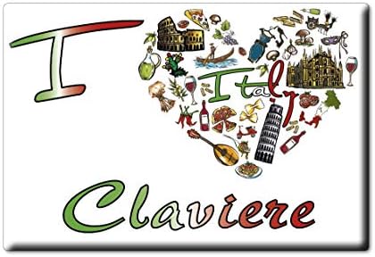 Claviere à Turin, Piémont Aimant de réfrigérateur Italie Souvenir I Love Gift Magnet (VAR. Symbole)
 Fiche Technique et Prix au Maroc