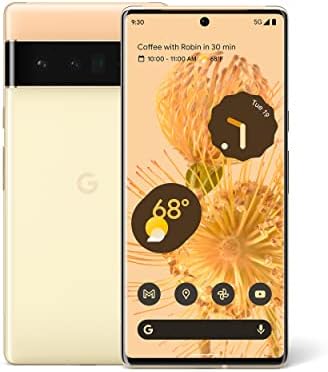 Google Pixel 6 Pro - Téléphone Android 5G - Smartphone débloqué avec appareil photo Pixel avancé et téléobjectif - 128 Go - Sorta Sunny
 Fiche Technique et Prix au Maroc