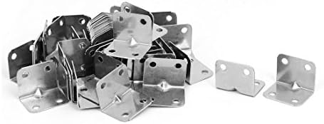 Aexit Fixation d'angle de support à angle droit en acier inoxydable de 25 mm x 25 mm x 32 mm, 60 pièces (4eb5dc100913a8fc8beadb5770bbca36)
 Fiche Technique et Prix au Maroc