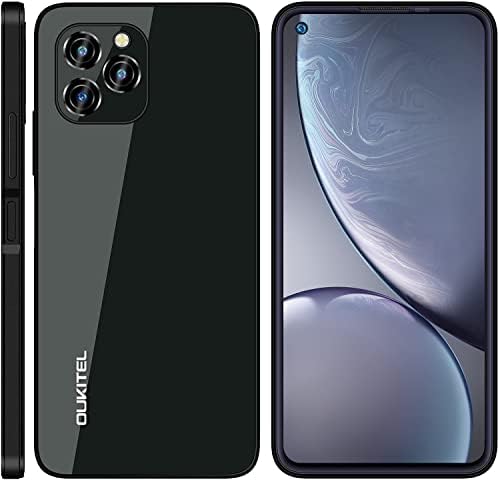 OUKITEL C21 Pro Téléphone portable débloqué 6,39 pouces HD + Android 11 Smartphone 21MP Triple caméra 4 Go + 64 Go Téléphones débloqués Batterie 4000 mAh Prise pour écouteurs 3,5 mm, téléphone portable 4G Dual Sim, Face ID/OTG/GPS, Noir
 Fiche Technique et Prix au Maroc