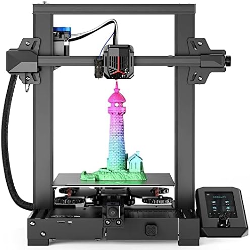 Creality Imprimante 3D officielle Ender 3 V2 Neo, imprimantes 3D CR Touch à nivellement automatique, 95 % préinstallées avec plate-forme en acier à ressort PC, extrudeuse entièrement métallique, taille de construction 220 x 220 x 250 mm
 Fiche Technique et Prix au Maroc