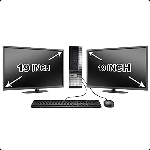 Dell Optiplex 790 Core i5 3.1GHz, 1TB Hard Drive, 16GB Memory, Windows 10 x64, Dual 19 Monitors (Renewed) Fiche Technique et Prix au Maroc