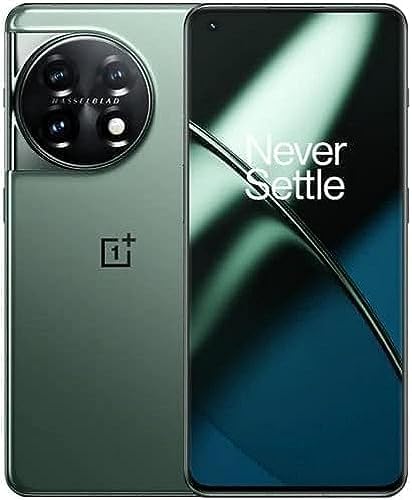ONEPLUS 11 512 Go 16 Go de RAM double SIM débloqué en usine (GSM uniquement | Pas de CDMA – non compatible avec Verizon/Sprint) Version chinoise avec Google Play – Vert
 Fiche Technique et Prix au Maroc
