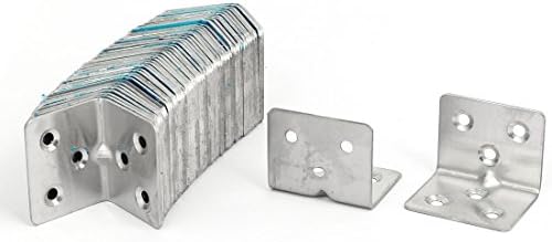 Aexit Supports à angle droit en acier inoxydable, 31 mm x 31 mm x 38 mm, 6 trous, 50 pièces (e5a2ba53c51e840df2360f15049f340d)
 Fiche Technique et Prix au Maroc