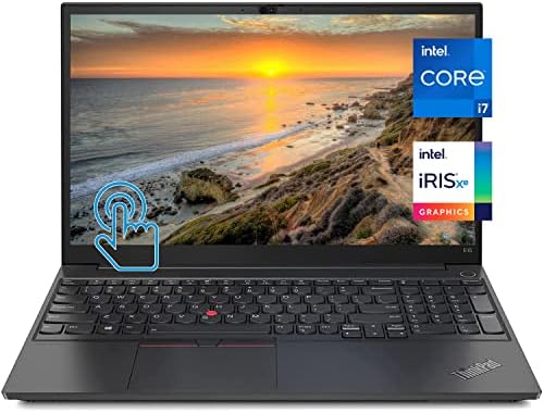 Lenovo ThinkPad E15 Business Laptop, 15.6" FHD IPS Touch Display, Intel Core i7-1165G7, Intel Iris Xe Graphics, Backlit Keyboard, Fingerprint Reader, WiFi 6, Win11 Pro (32GB RAM | 1TB PCIe SSD) Fiche Technique et Prix au Maroc