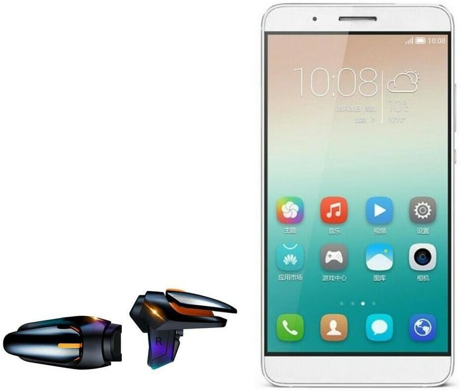 BoxWave Gaming Gear compatible avec Honor 7i (Gaming Gear by BoxWave) – Écran tactile QuickTrigger Auto, boutons de déclenchement Autofire Gaming Mobile FPS pour Honor 7i – Noir de jais
 Fiche Technique et Prix au Maroc