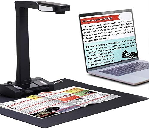JOYUSING Scanner de documents professionnel 18 MP, technologie d'aplatissement et de redressement automatique, capture A3, OCR multilingue, conversion en PDF/Word/Tiff/Excel, conversion en PDF/Word/Txt/Excel sous Windows et PDF sur système Mac
 Fiche Technique et Prix au Maroc