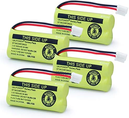 QBLPOWER BT18433 BT28433 BT-8300 BATT-6010 Batterie rechargeable BT184342 BT284342 BT1011 BT1018 BT1022 BT1031 89-1326-00-00/89-1330-01-00/CPH-515D 2,4 V (lot de 4)
 Fiche Technique et Prix au Maroc