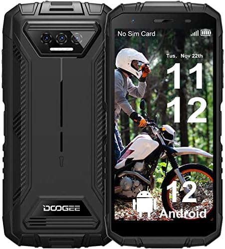DOOGEE Smartphone robuste 2023, S41 PRO, NFC, batterie 6300 mAh, téléphone robuste 4G double SIM, Android 12, 7 Go + 32 Go SD 1 To, écran HD 5,5", étanche IP68, téléphone portable extérieur de qualité militaire, GPS
 Fiche Technique et Prix au Maroc