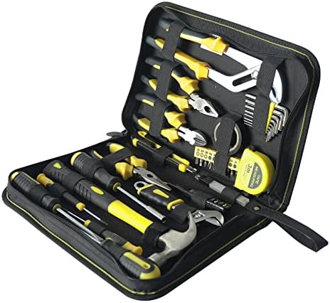 FASITE Tool Set, 44-Piece Household Hand Basic DIY Repair Tool Kit, with Easy Carrying Tool Bag For Home Maintenance Avis, Fiche Technique et Prix au Maroc