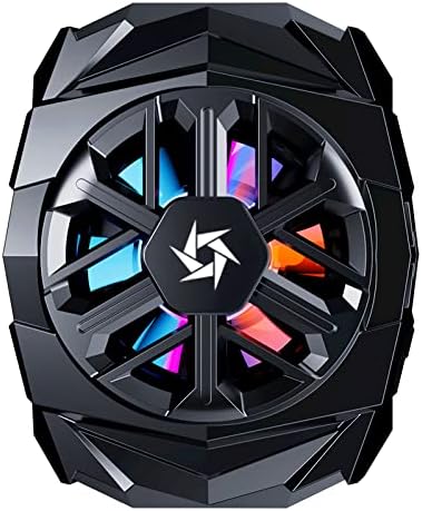 GoHZQ Ventilateur de refroidissement de téléphone sans fil, refroidisseur magnétique de téléphone portable, batterie intégrée, refroidissement à semi-conducteur de jeu portable compatible avec iPhone, Samsung et Google Pixel et plus (Noir)
 Fiche Technique et Prix au Maroc