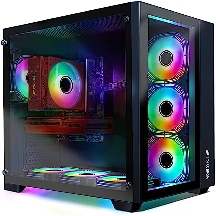 STGAubron Ordinateur de bureau de jeu, Intel Core i9-11900F jusqu'à 5,2 Go, GeForce RTX 3070 8 Go GDDR6, 32 Go DDR4, SSD 2T, WiFi 600 Mo, BT 5.0, ventilateur RVB x 7, clavier, souris et tapis de souris RVB, W11H64
 Fiche Technique et Prix au Maroc
