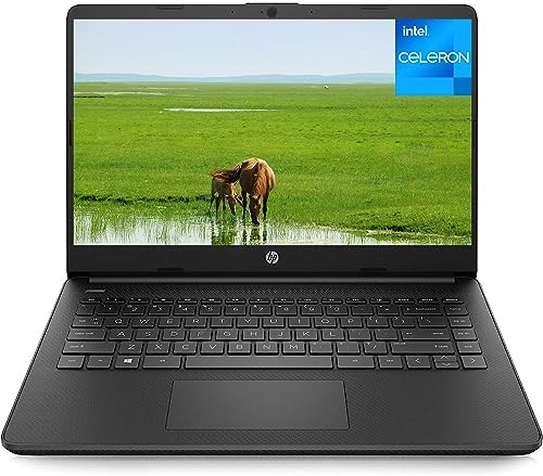 HP 2023 Ordinateur portable fin et léger 14" pour étudiants et entreprises, Intel Celeron N4120, 16 Go de RAM, 192 Go de stockage (64 Go eMMC + 128 Go Micro SD), batterie longue 12 heures, Win 11 Home S, Bundle avec JAWFOAL
 Fiche Technique et Prix au Maroc