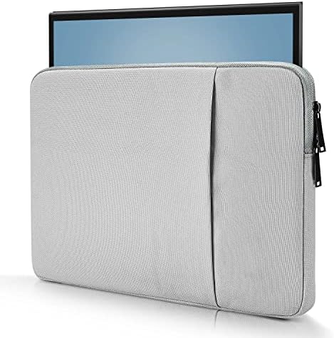 15.6 Inch Portable Monitor Case Computer Sleeve Bag for MNN Newsoul KYY InnoView Arzopa QQH ViewSonic ZSCMALLS Cocopar Lepow 15.6" Portable Monitors Computer Bag,Size-15"x10.8" Light Grey Fiche Technique et Prix au Maroc