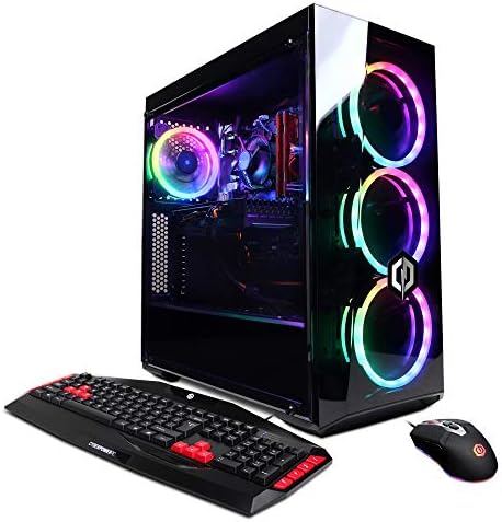 CyberpowerPC Gamer Xtreme VR PC de jeu Intel Core i7-9700F 3,0 GHz, NVIDIA GeForce GTX 1660 6 Go, 16 Go DDR4, 120 Go SSD, disque dur 1 To, Wi-Fi prêt et Windows 10 Home (GXiVR8560A, noir)
 Fiche Technique et Prix au Maroc