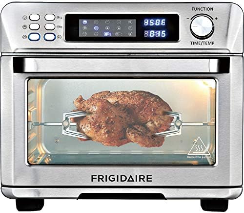Frigidaire EAFO111-SS Four à friteuse à air numérique, 26 litres 10 en 1, four grille-pain et friteuse à air combiné – Grill, rôtissoire, déshydrateur, four à pizza, et plus encore, acier inoxydable
 Avis, Fiche Technique et Prix au Maroc
