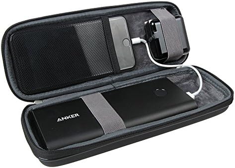 Hermitshell Étui de transport rigide en EVA pour batterie externe portable haute capacité Anker PowerCore+ 26800 avec chargeur mural PowerPort à charge rapide
 Fiche Technique et Prix au Maroc