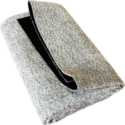 TinaKim Tissu d'ameublement, tissu en peluche, pour rembourrage de canapé, oreiller, chaise (gris, 3 m)
 Fiche Technique et Prix au Maroc