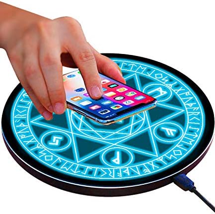 Chargeur sans fil Magic Qi 15 W, compatible avec iPhone 12 11/11 Pro/11 Pro Max/Xs Max/XR/XS/X/8/8 Plus, charge rapide S10/S10+/S9/S8/Note 10/10 +/9/8 (Pas d'adaptateur secteur)
 Fiche Technique et Prix au Maroc