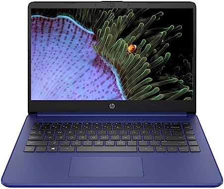 Ordinateur portable HP, ordinateur portable ultra léger 14" pour étudiants et entreprises, Intel Celeron N4120, 8 Go de RAM, 192 Go de stockage (64 Go eMMC + 128 Go Micro SD), WiFi, Bluetooth, HDMI, webcam, USB-A&C, Win11 S-Indigo Blue
 Fiche Technique et Prix au Maroc