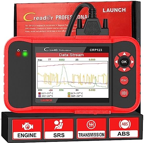 LAUNCH CRP123 OBD2 Scanner 2023 le plus récent lecteur de code Elite moteur/ABS/SRS/outil de diagnostic de voiture de transmission, lecteur de code ABS, outil d'analyse SRS, lecteur de code de contrôle du moteur, outil d'analyse de mise à jour gratuite à vie
Avis,  Fiche Technique et Prix au Maroc