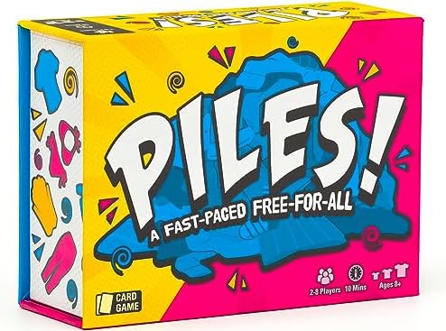 Lost Boy Entertainment - Piles – Jeux de cartes – Jeux familiaux – Pour enfants à partir de 8 ans – Jeux pour adultes – Soirée de jeux en famille – Jeux de voyage – Jeu de mémoire – 10 minutes – 2 à 8 joueurs
 Fiche Technique et Prix au Maroc