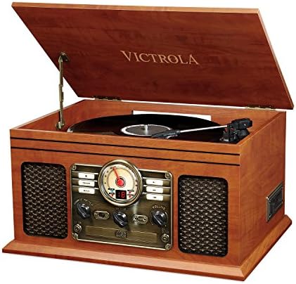 Victrola Classic Chaîne Stéréo 6-in-1 Platine Vinyle Bluetooth - Acajou
 Avis, Fiche Technique et Prix au Maroc