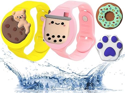 Airtag Bracelet pour enfant étanche 2 pcs et 2pcs Airtag Housse enfant Support caché pour Apple Airtag IP53 Protection intégrale du corps en silicone AirTags Housse pour bambin Anti-perte GPS Tracking
 Avis, Fiche Technique et Prix au Maroc