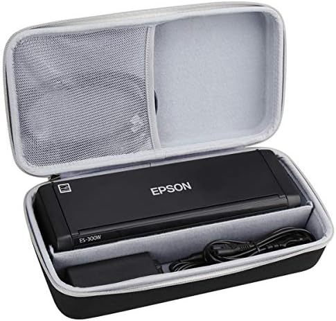 Aproca Étui de rangement de voyage rigide pour scanner de documents portable couleur sans fil Epson Workforce ES-300W ES-200 ES-300WR
 Fiche Technique et Prix au Maroc