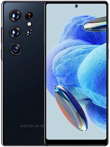 ExAchat C22 Téléphone portable débloqué 5G/4G, 6 Go + 256 Go, Android 13, 7.3 FHD+, écran 120 Hz, appareil photo 7300 mAh 64 MP, téléphone portable double SIM avec stylet/casque/GPS/Face ID
 Fiche Technique et Prix au Maroc