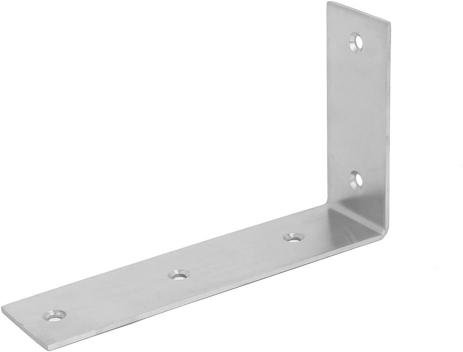 Aexit Fixation de support d'étagère de support à angle droit en acier inoxydable de 175 mm x 100 mm x 42 mm (50e1c259de7a09dc537b8d0de79f1299)
 Fiche Technique et Prix au Maroc