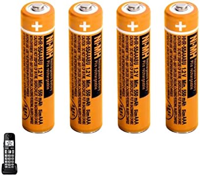 Batterie Rechargeable NI-MH AAA 4 pièces, batterie 1.2V 550mAh pour téléphone sans fil Panasonic, batterie de remplacement HHR-55AAABU
 Fiche Technique et Prix au Maroc
