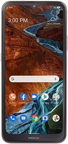 total sans fil Nokia G300 5G, 64 Go, noir - Smartphone prépayé (verrouillé)
 Fiche Technique et Prix au Maroc