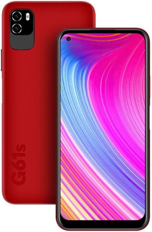 BLU G61S |  2023 |  Batterie de 3 jours |  Débloqué|  Écran HD+ de 6,5 pouces |  Garantie américaine |  64/4 Go |  (Rouge)
 Fiche Technique et Prix au Maroc