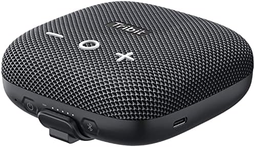 Tribit Haut-Parleur d'extérieur Portable Bluetooth Haut-parleurs étanches sans Fil avec Son Puissant appairage stéréo sans Fil IP67 et XBass intégré pour Les Voyages en Plein air, vélo
 Avis, Fiche Technique et Prix au Maroc