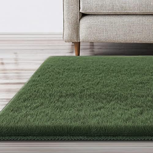 H.VERSAILTEX Tapis à poils longs super doux 9 x 1,5 m en fourrure pour chambre d'enfant, chambre d'enfant, chambre à coucher, salon, tapis à poils longs, tapis en peluche pour dortoir, chambre d'adolescent, décoration, vert bronze
 Fiche Technique et Prix au Maroc