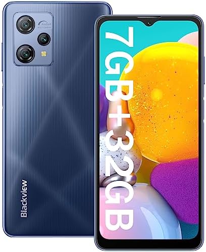 Blackview Téléphones débloqués A53, 7 Go + 32 Go 1 To TF, batterie 5080 mAh + OTG, Android 12, 6,52 pouces HD+, 4G double SIM, Face ID, GPS, appareil photo 12 MP, prise 3,5 mm, téléphone Android débloqué | Noir
 Fiche Technique et Prix au Maroc