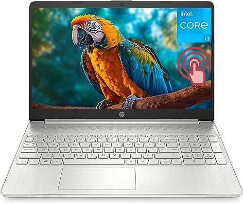 HP 2023 Dernier ordinateur portable à écran tactile 15,6", 16 Go de RAM, SSD 1 To, processeur Intel Core i3-1115G4, autonomie de 11 heures, Wi-Fi, Bluetooth, webcam, HDMI, Windows 11 Home en mode S
 Fiche Technique et Prix au Maroc