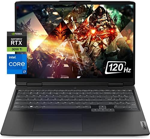 Ordinateur portable de jeu Lenovo IdeaPad 3 15,6 po, 12e Intel Core i7-12700H 14 cœurs, NVIDIA GeForce RTX 3050 Ti, 32 Go de RAM, SSD PCIe 1 To, IPS FHD 120 Hz, RJ-45, Thunderbolt 4, Ko rétroéclairé, Windows 11, avec tapis de souris
 Fiche Technique et Prix au Maroc