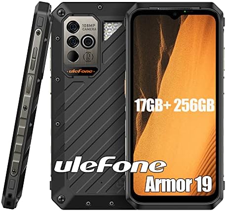 Smartphone robuste Ulefone Power Armor 19 débloqué 2023, MTK Helio G99 17 Go + 256 Go Android 12, caméra AI 108 MP, 6,58" FHD+, charge sans fil 9600 mAh, téléphone robuste double SIM 4G, GPS NFC
 Fiche Technique et Prix au Maroc