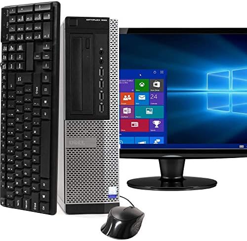 Dell Optiplex 990 Ensemble PC de bureau avec adaptateur WiFi – Intel Quad Core i5 3,2 GHz, 16 Go de RAM, disque dur 1 To, DVD-RW, Windows 10 Pro, adaptateur WiFi, écran LCD 17", clavier, souris (renouvelé)
 Fiche Technique et Prix au Maroc
